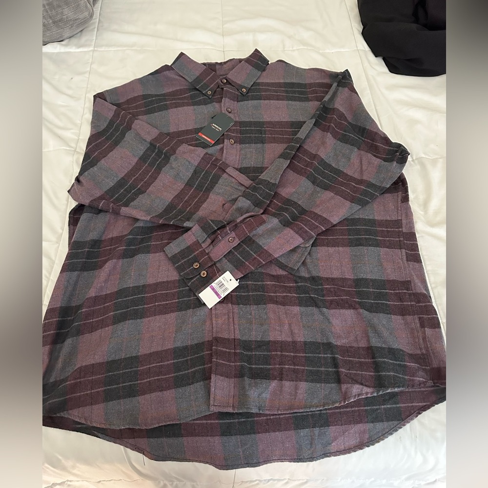 Arrow 1851 Men's Long Sleeve Button Down Shirt Multicolor Plaid